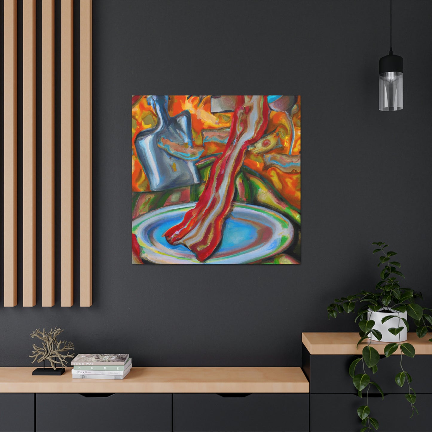 Bacon Surreal Dreamscape - Canvas