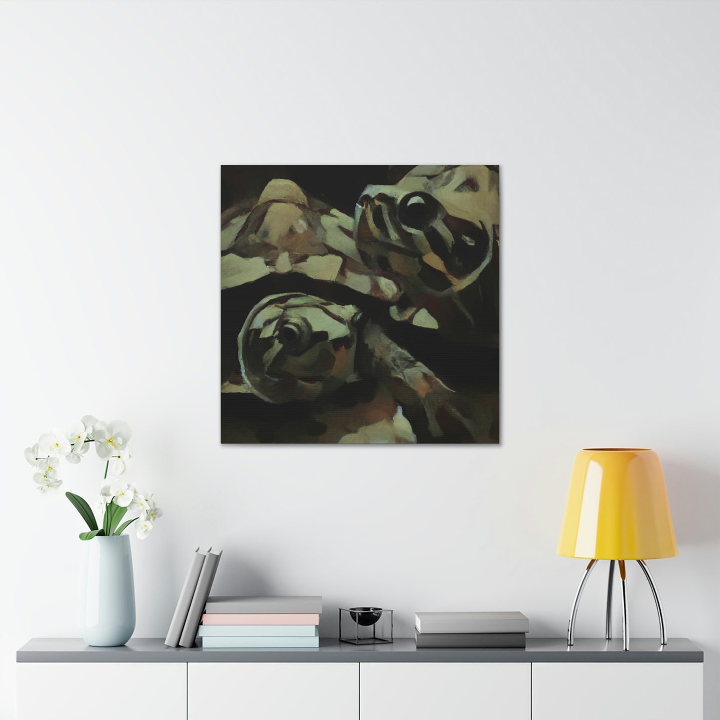 Box Turtle Renaissance - Canvas