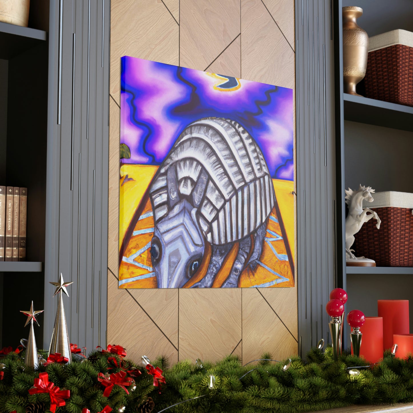 Armadillo in Deco - Canvas