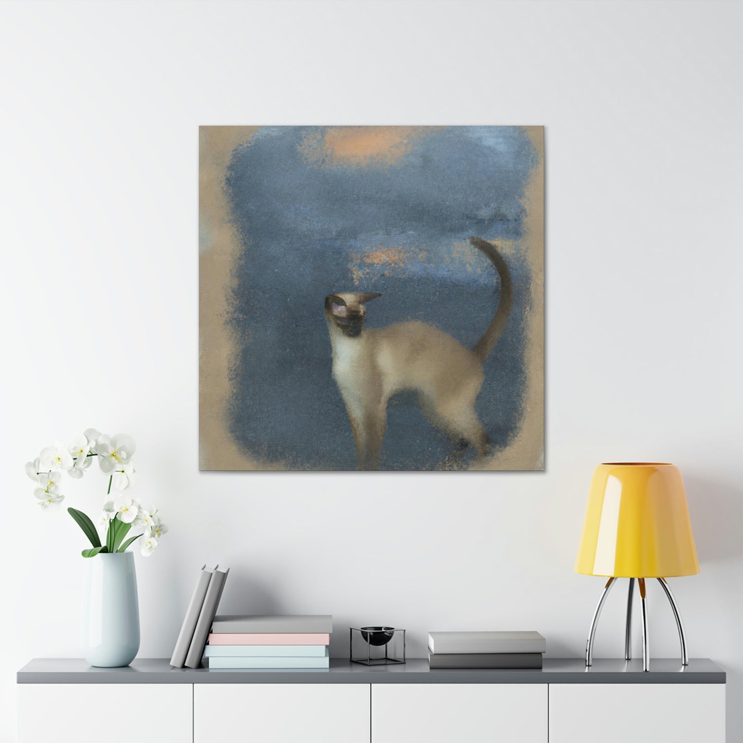 Siamese Art Deco - Canvas