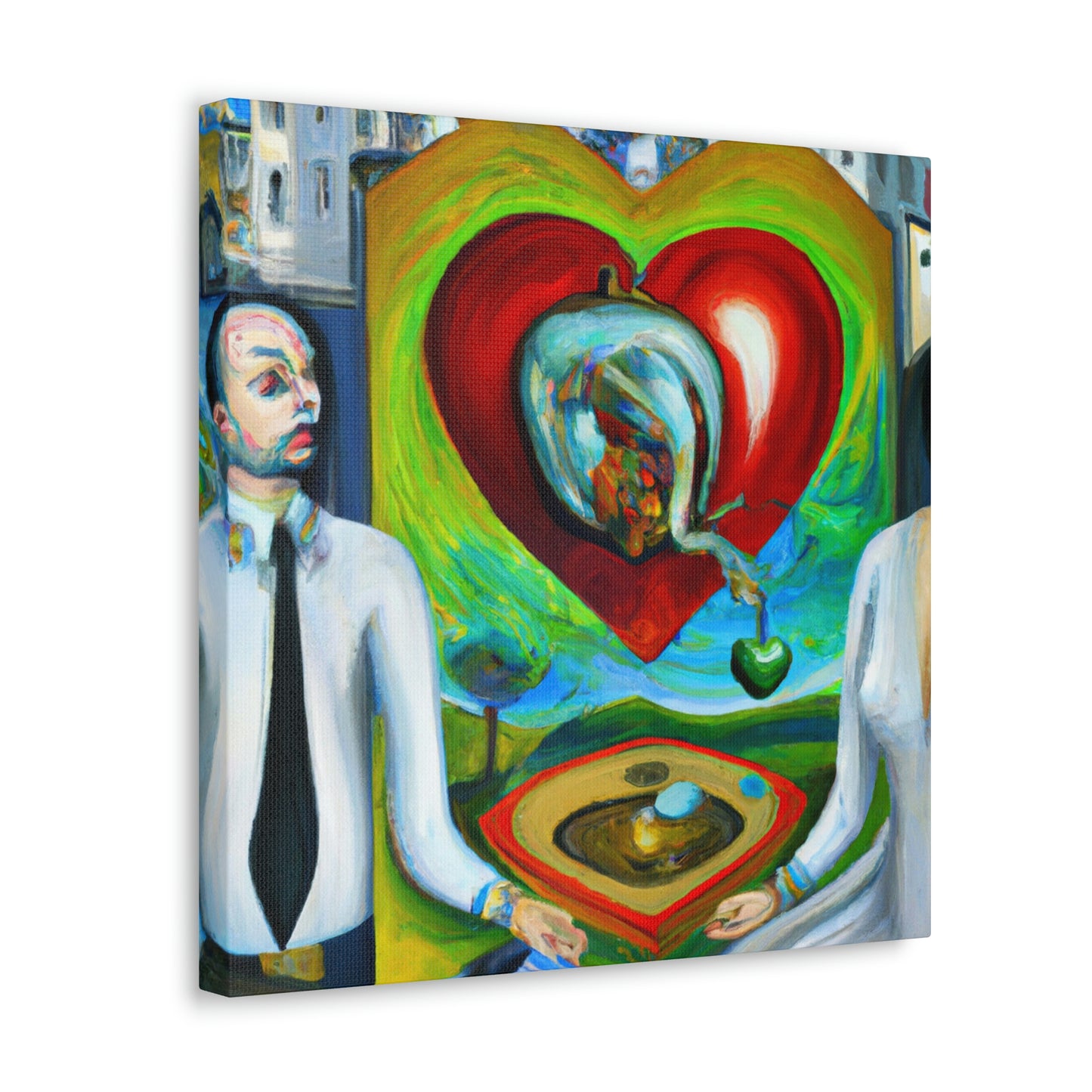 Love Beats Synchronized - Canvas