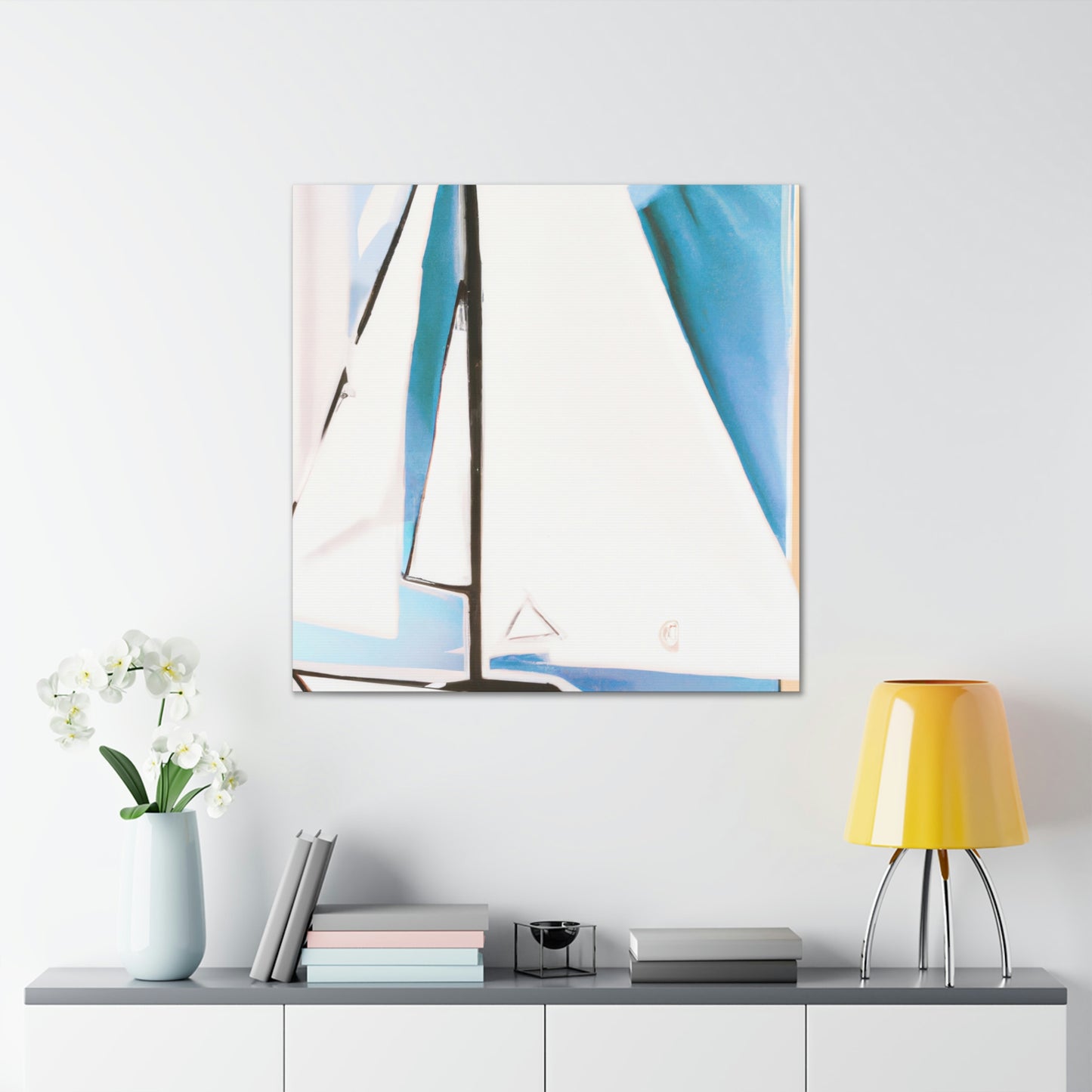 Sailing Into Mystery - Canvas