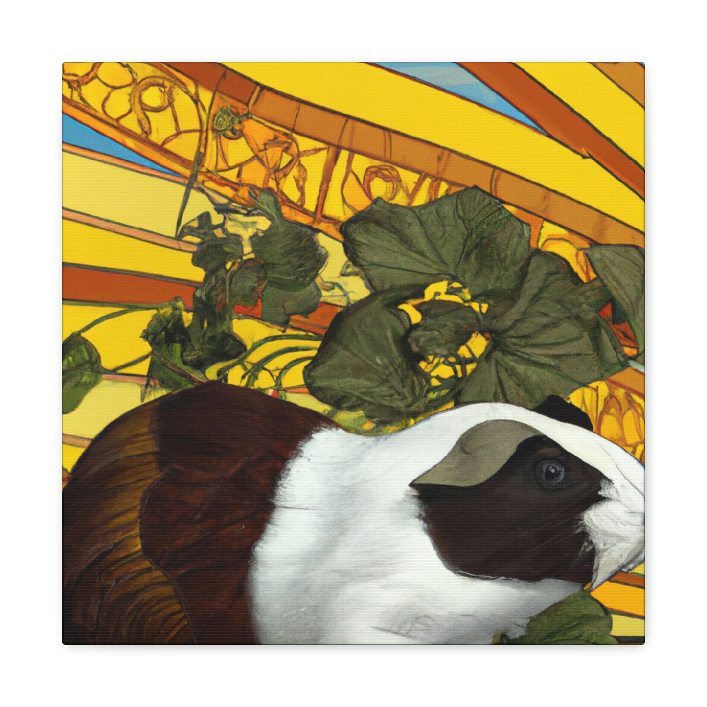 Guinea Pig Grandeur - Canvas