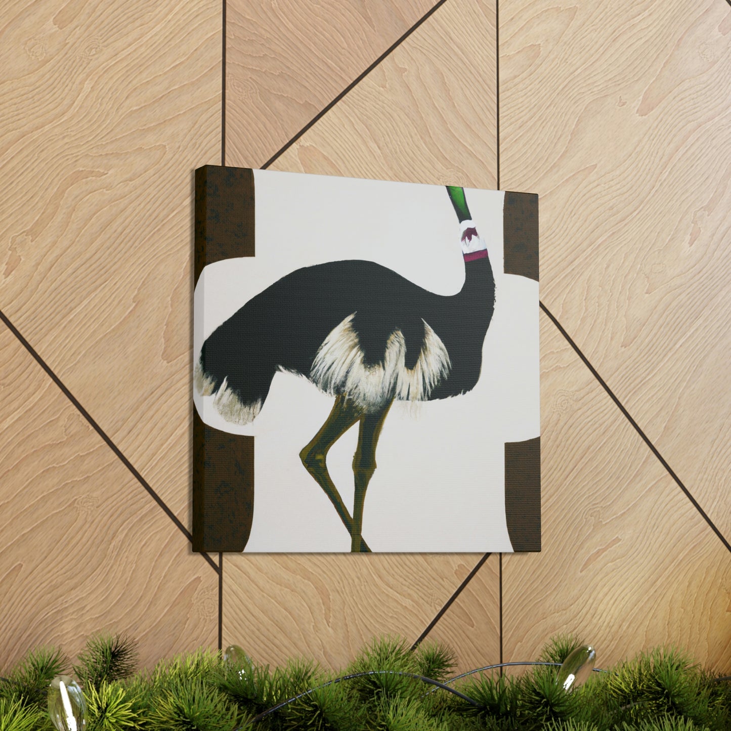 "Emu's Epic Ascent" - Canvas