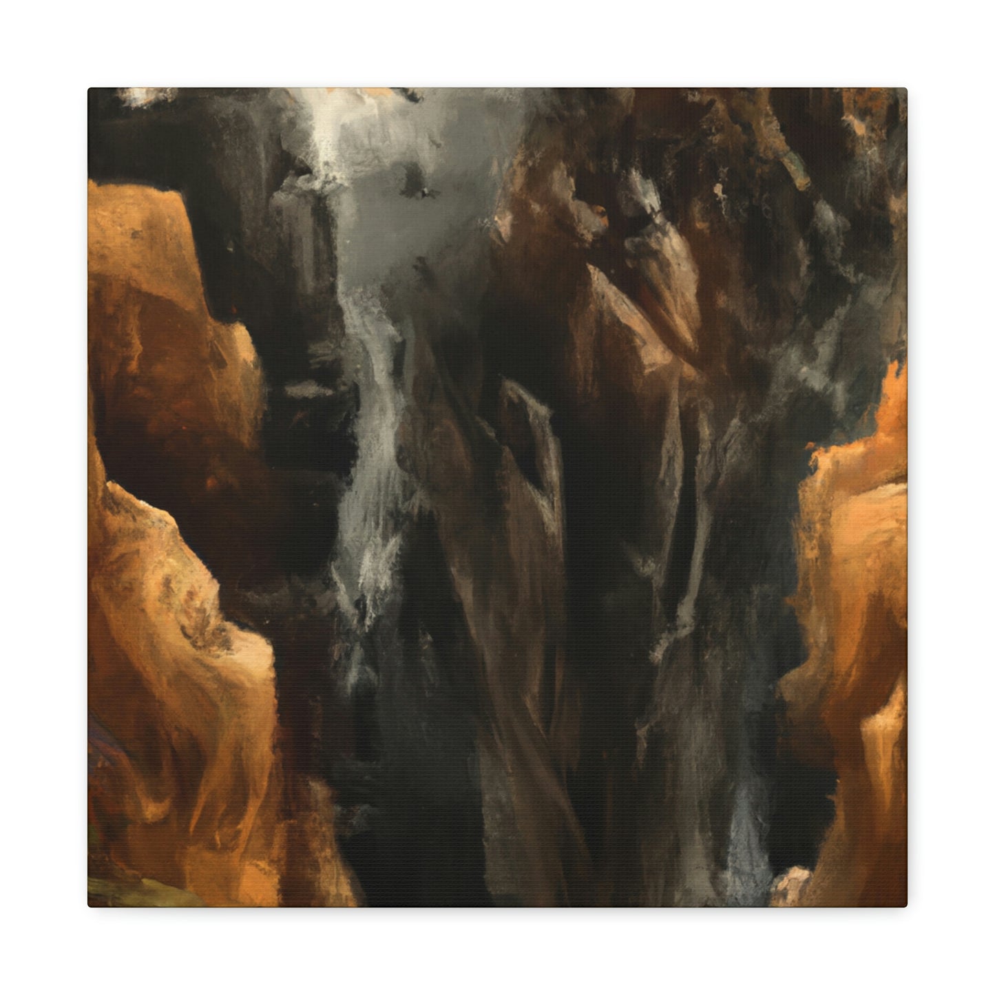 Canyon Splendor Revealed - Canvas