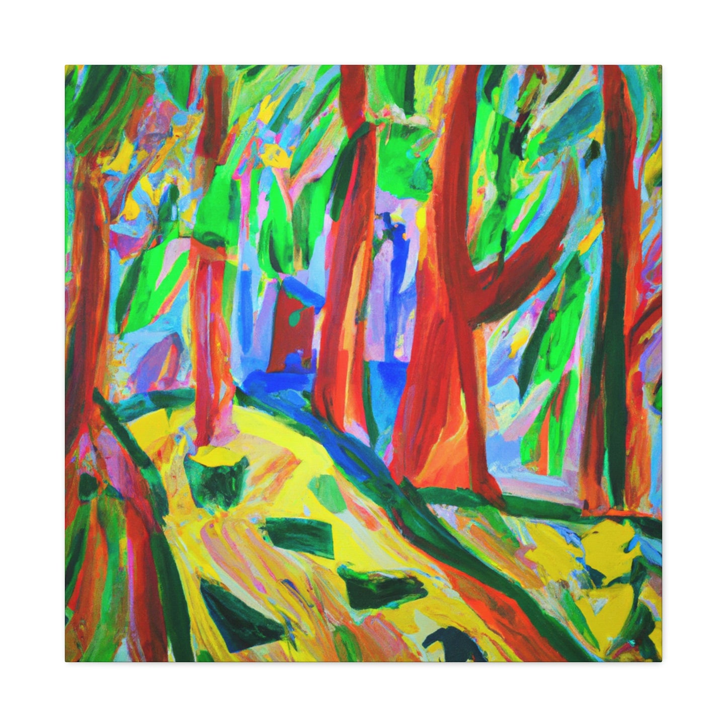 "Enchanted Forest Dreaming" - Canvas