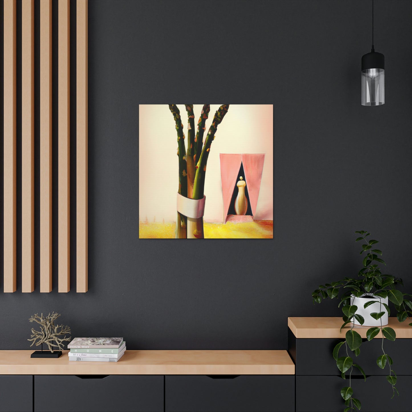 Asparagus in Dreams - Canvas