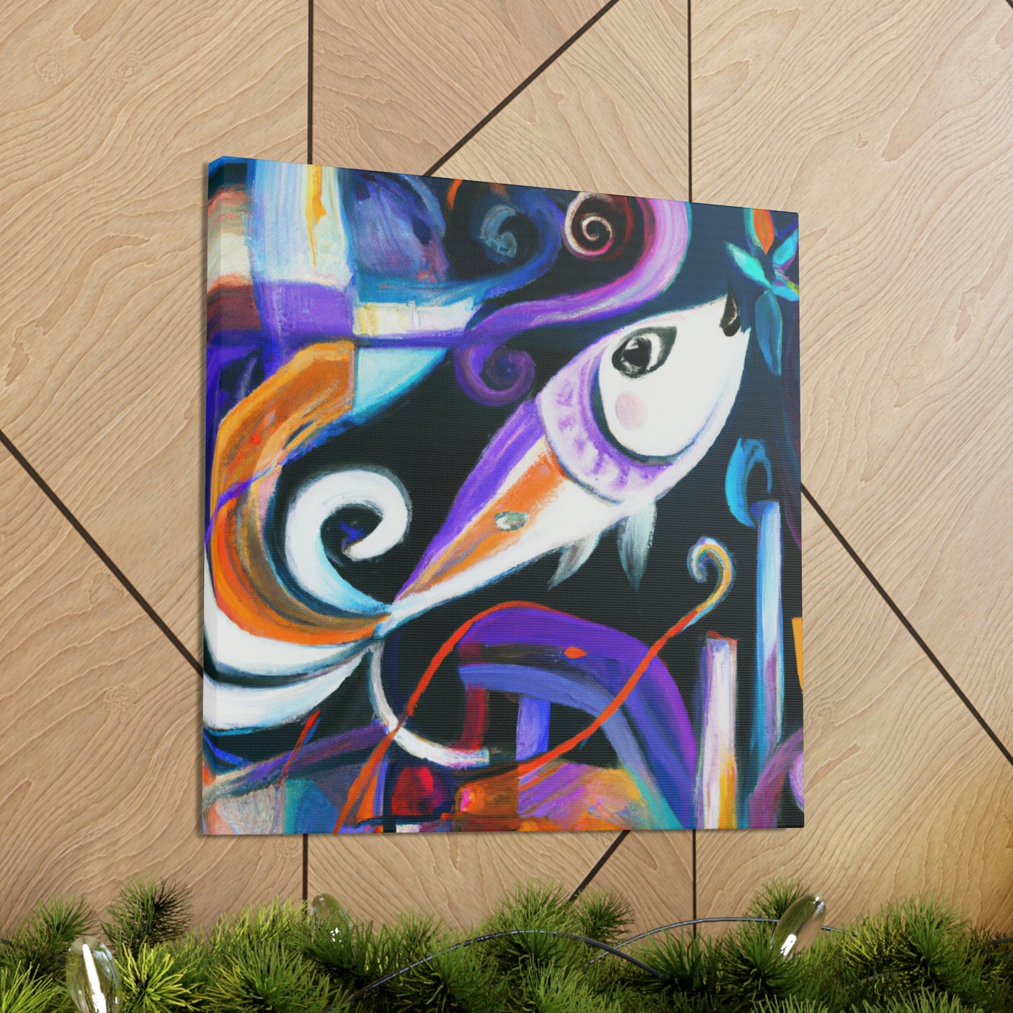 Sea of Swimming Fish - Canvas