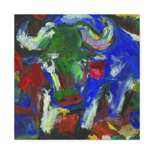 "Buffalo in Abstraction" - Canvas