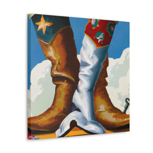 "Boots in a Dreamscape" - Canvas