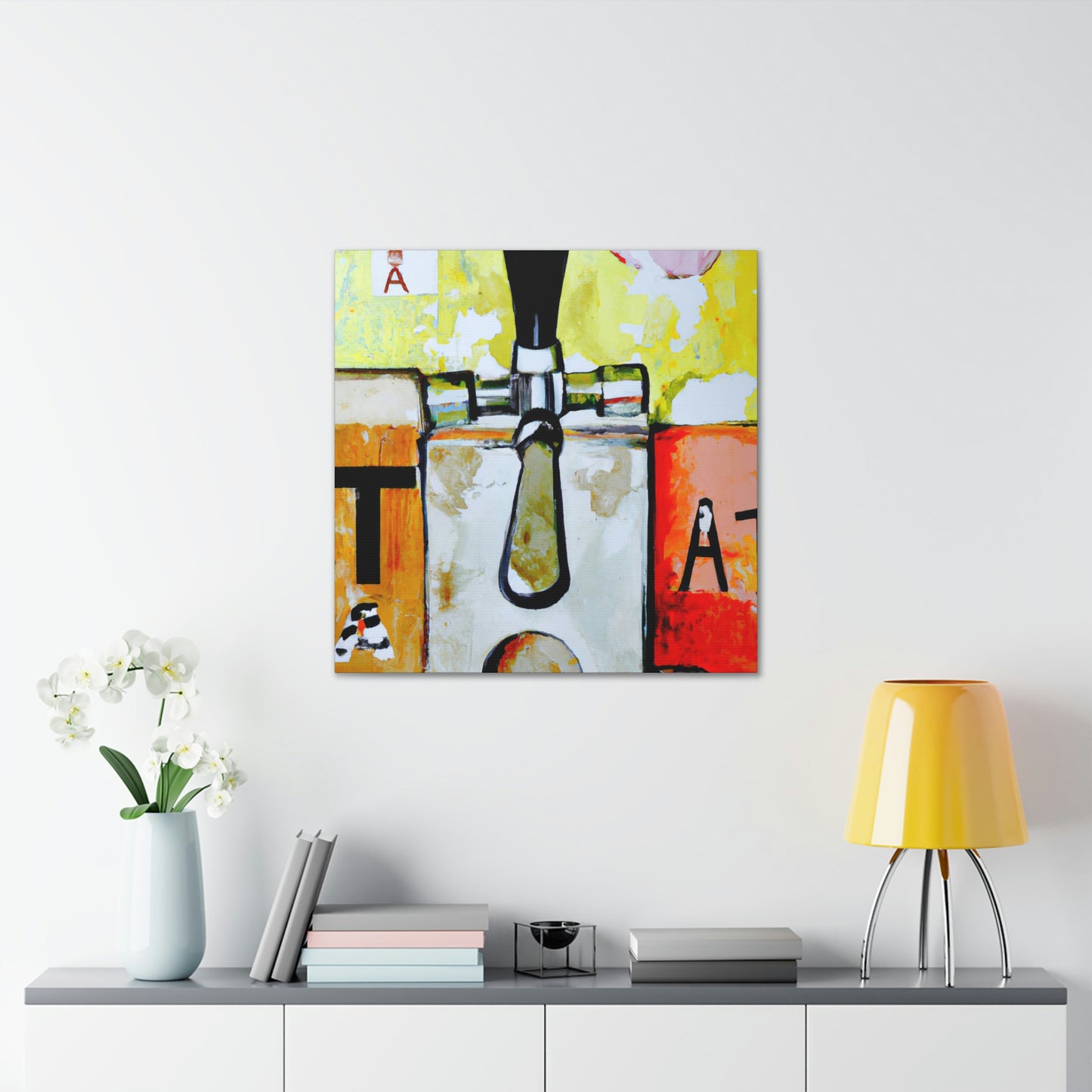 "The Tap's Allurement" - Canvas