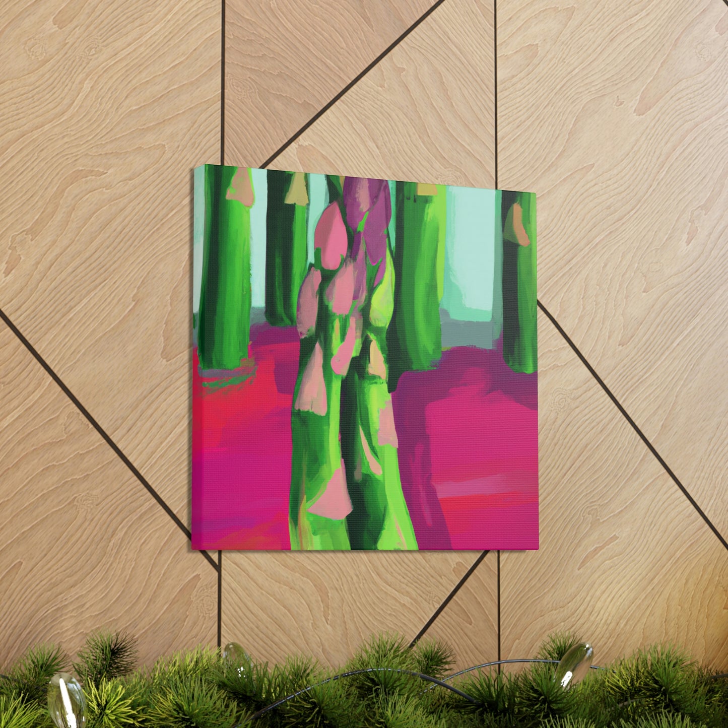 Asparagus of Abstraction - Canvas