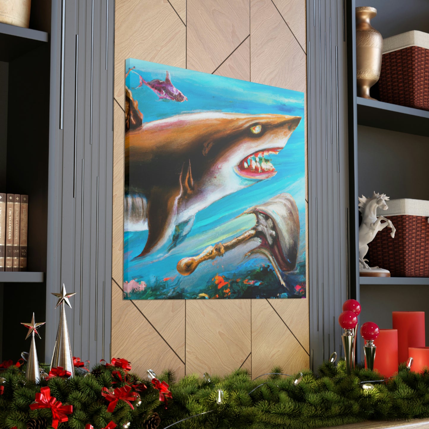 Shark Surrealism Dream - Canvas