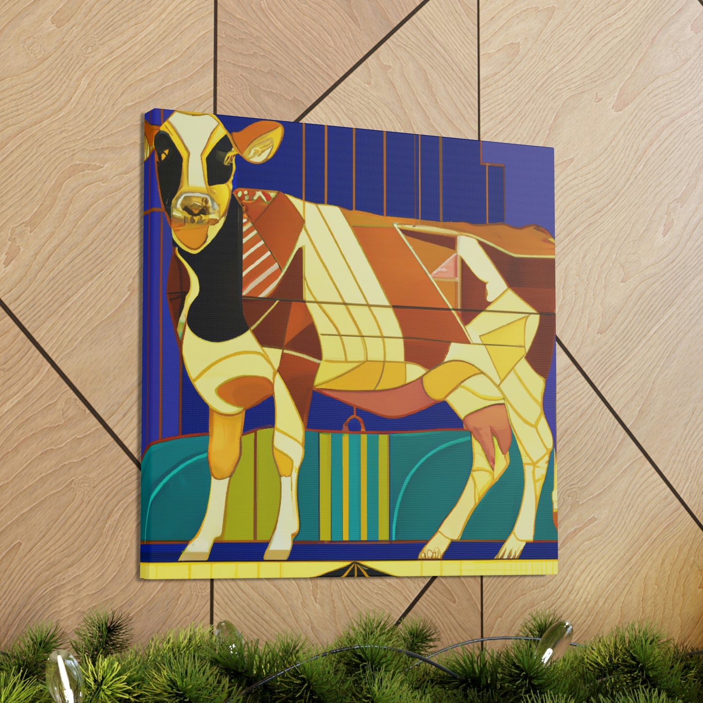 Jersey Cow Pegasus Float - Canvas