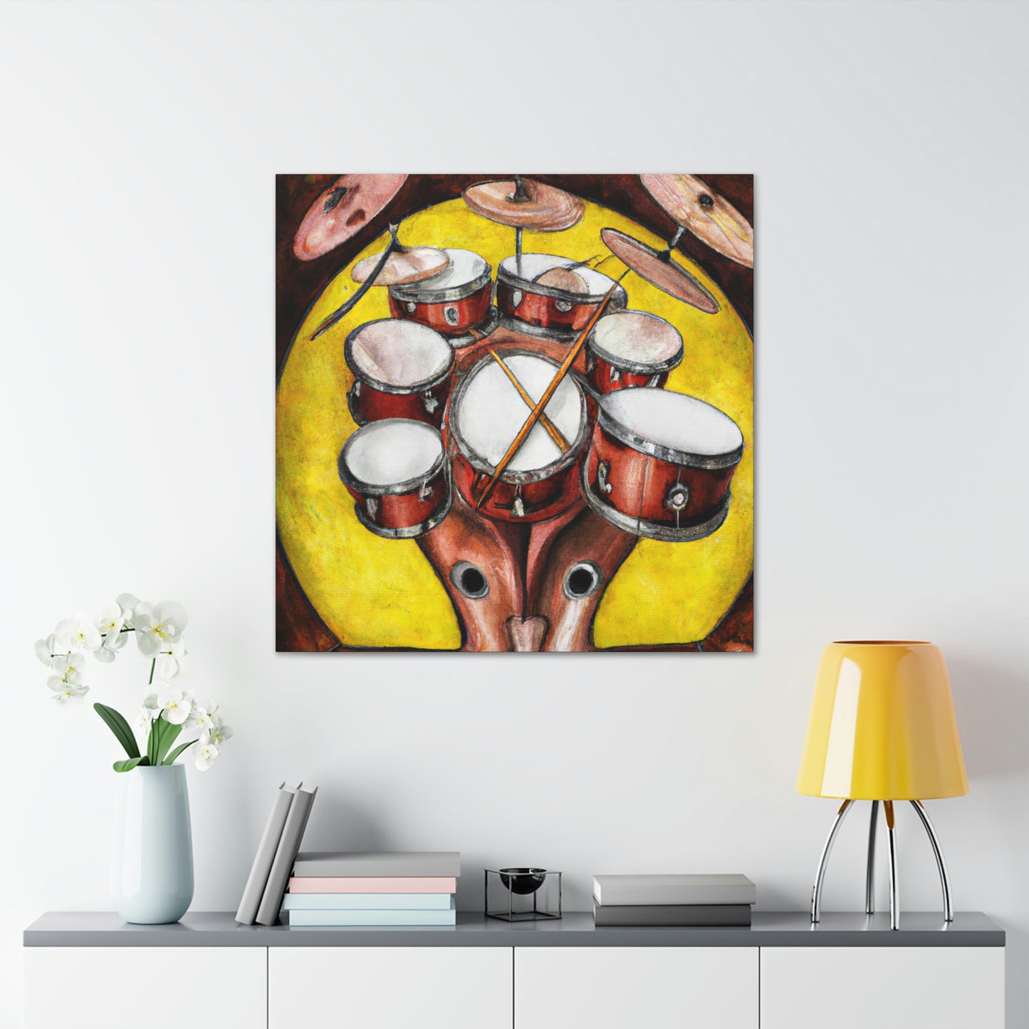 "Drums of Surrealism" - Canvas