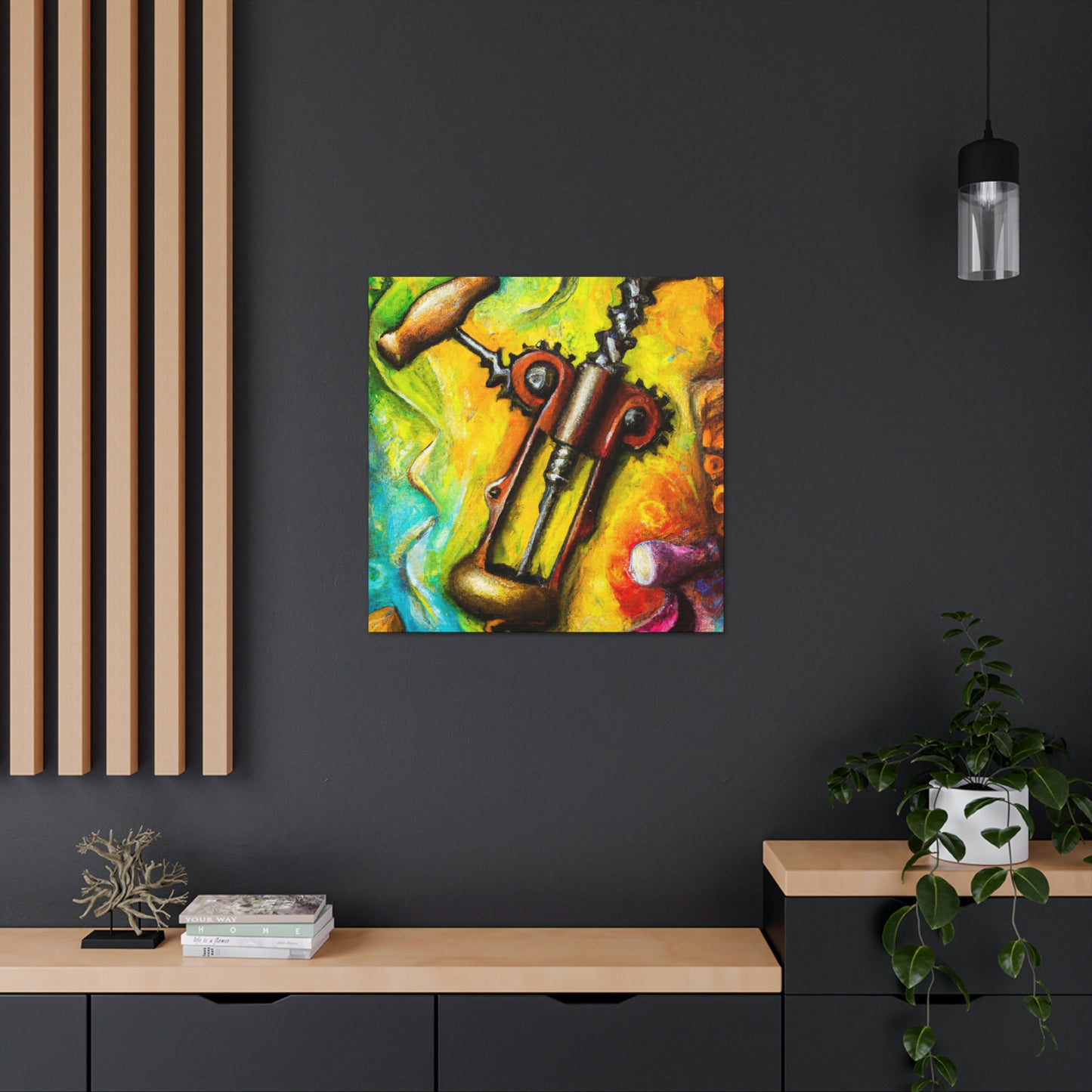 "Corkscrew of Steampunk". - Canvas