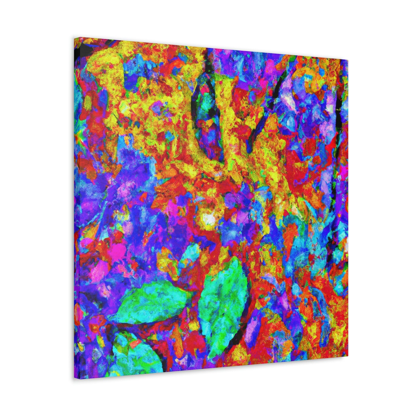 Clashing Stormy Tendrils - Canvas