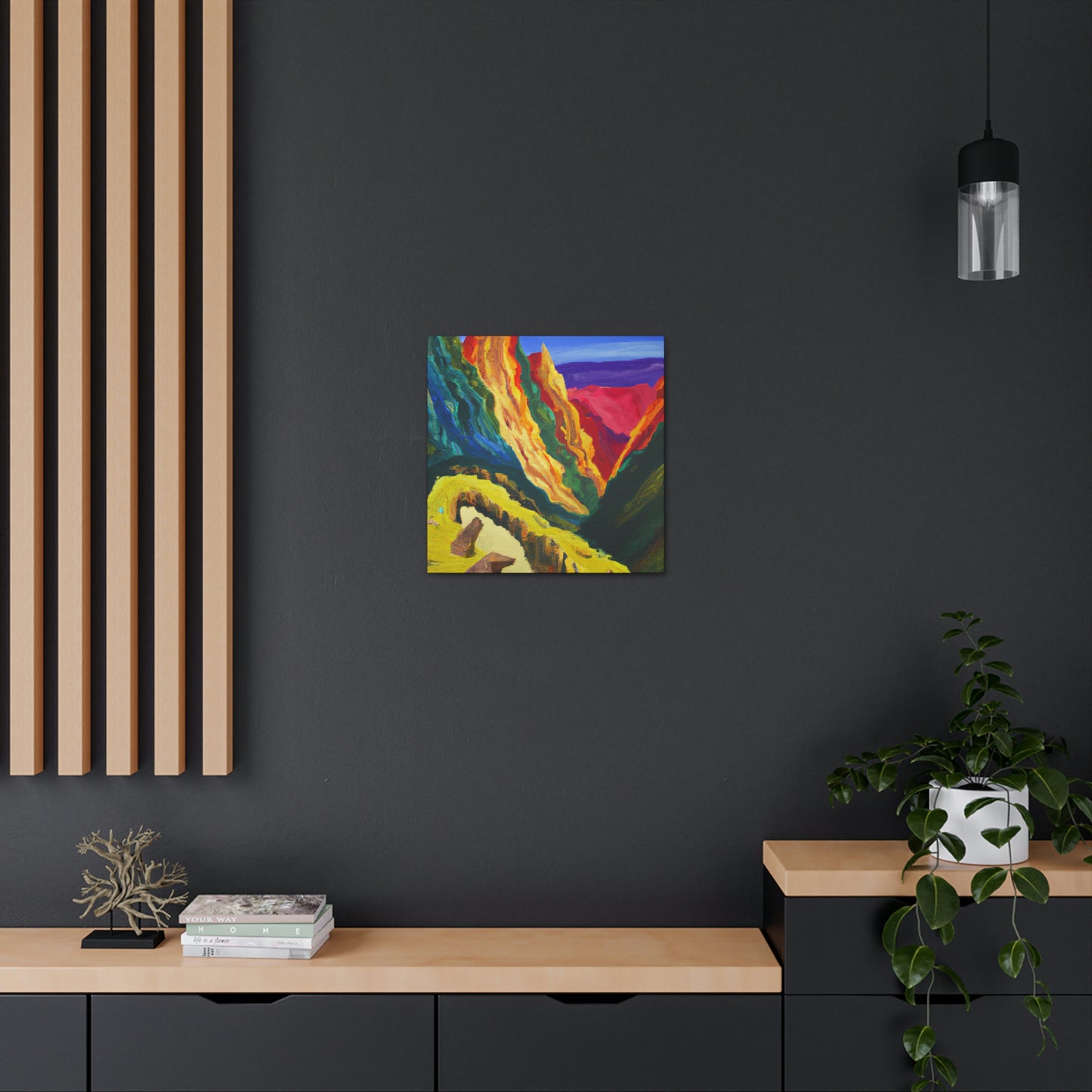 Desert Rock Reverie - Canvas