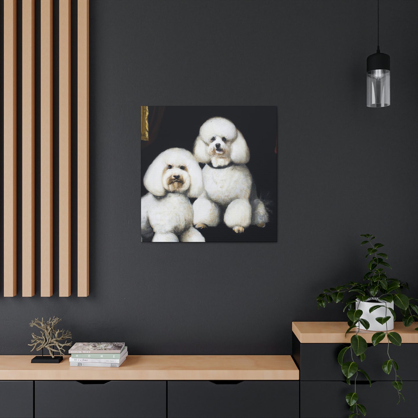 "Bichon Frise Luxury Dream" - Canvas