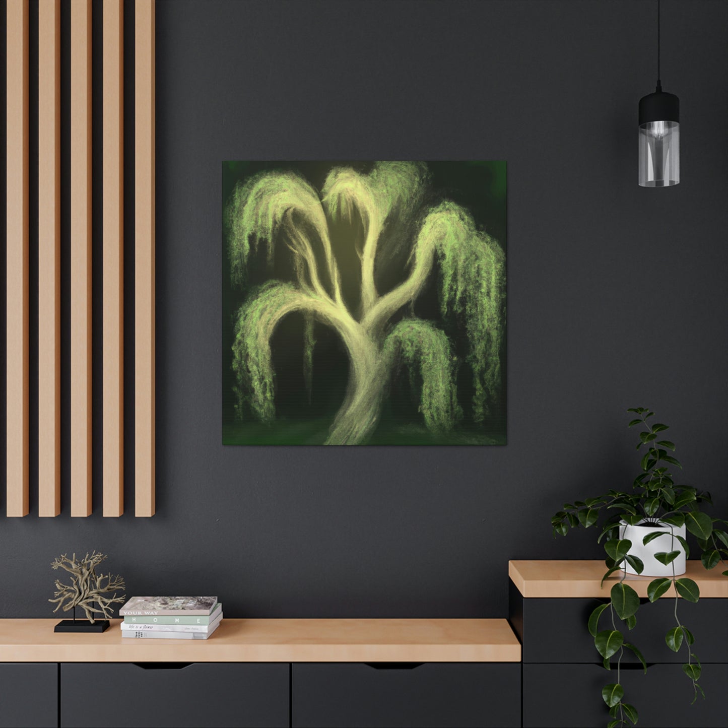 "Willow Treeweaving Dreamscape" - Canvas