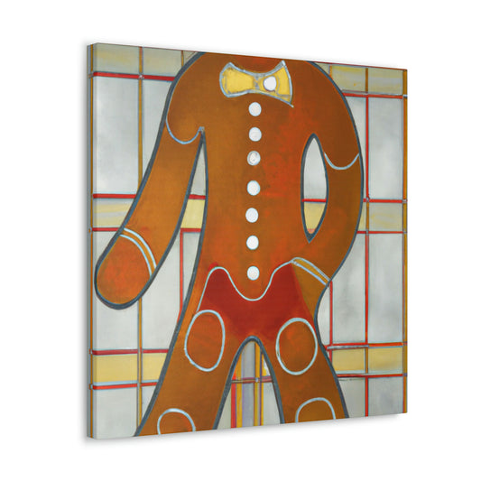 Gingerbread Glamour Glow - Canvas