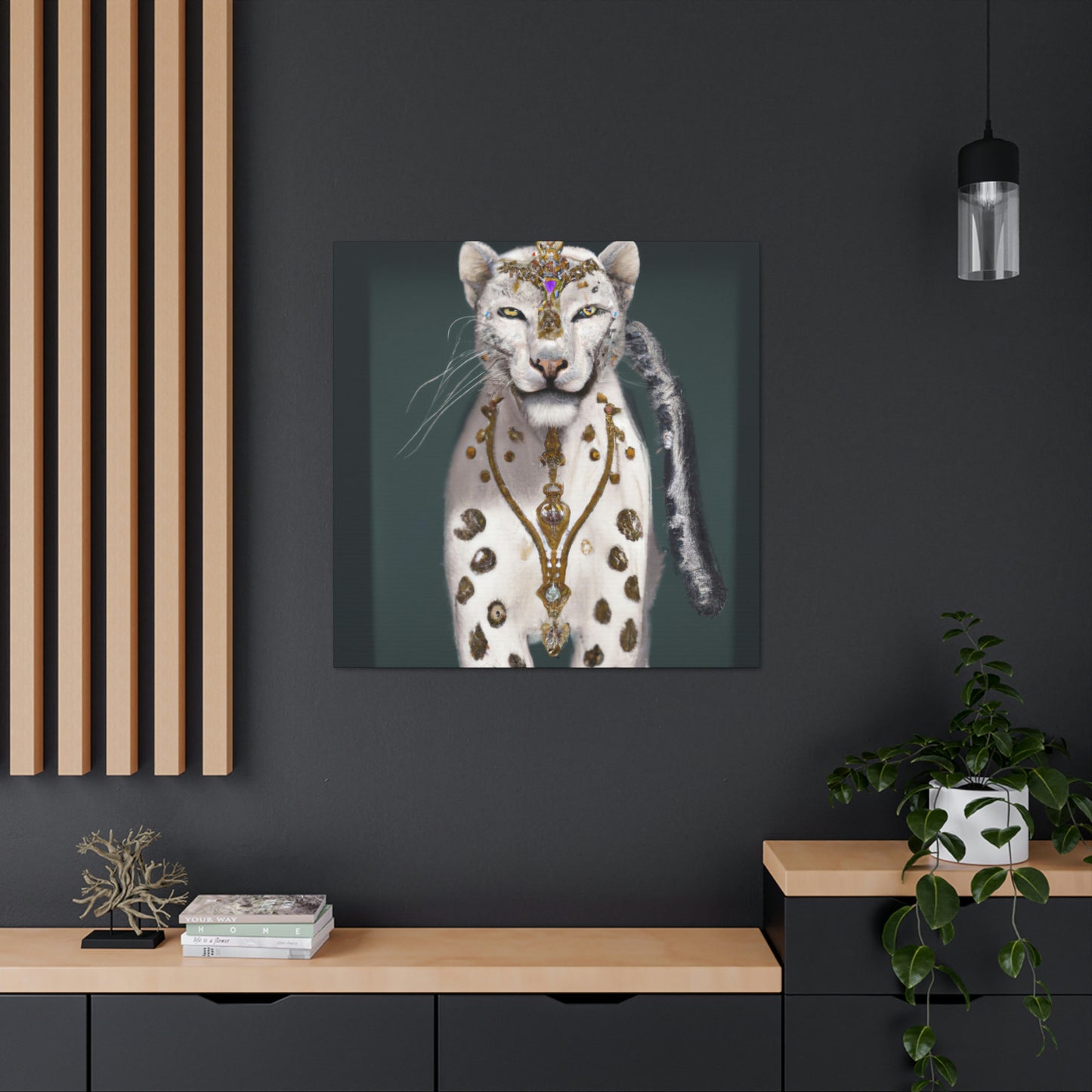 Aurora of the Leopard - Canvas