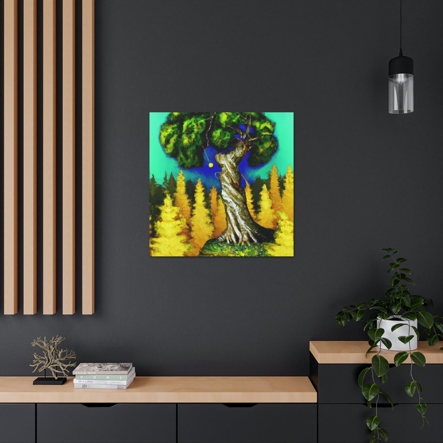 Cedars in Dreamland - Canvas