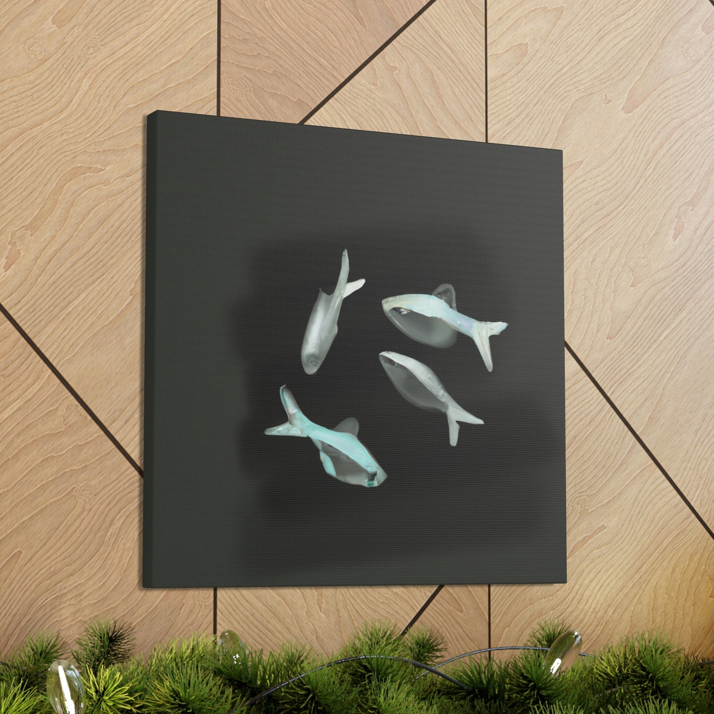 Neon Tetra Minimalism - Canvas