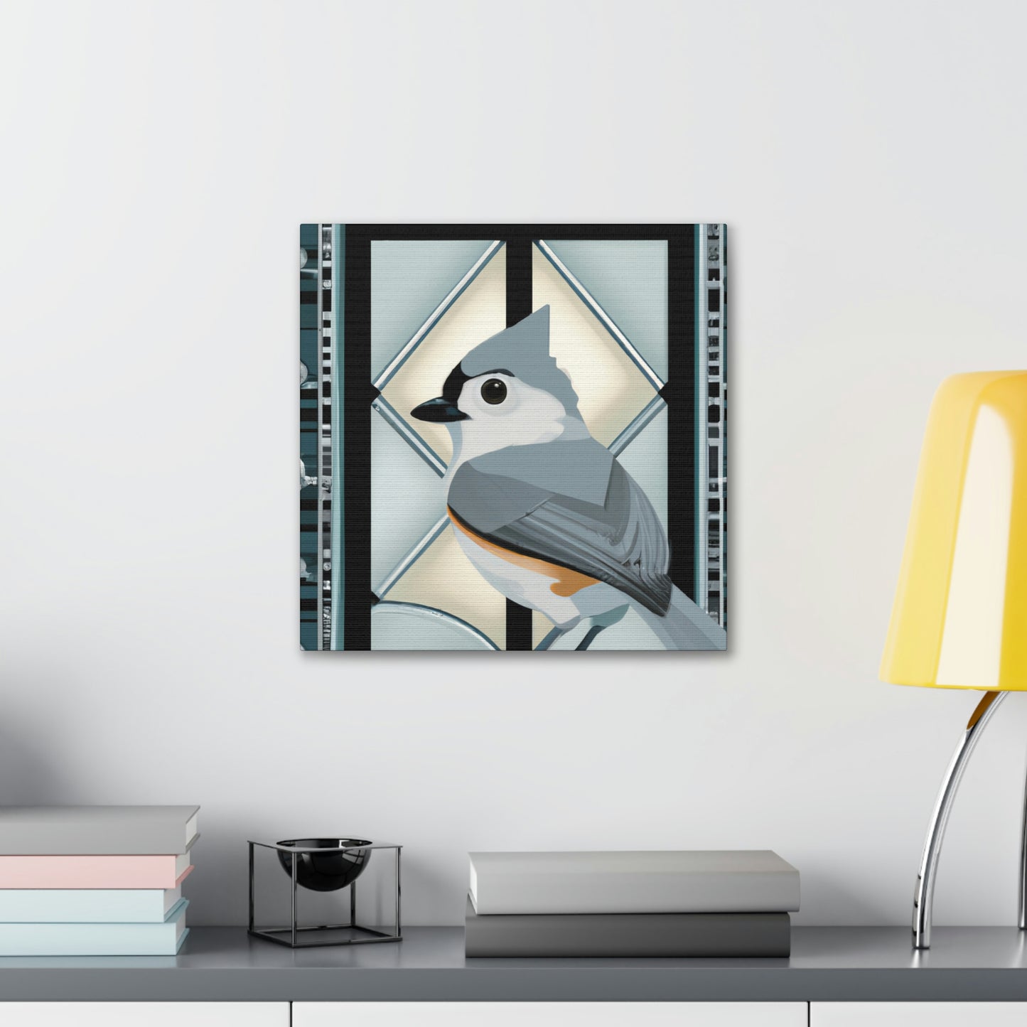 "Tufted Twenties Titmouse" - Canvas