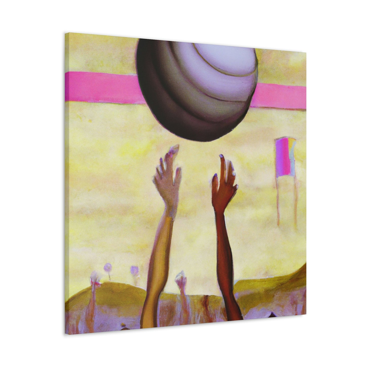 "Volleyball Dreams Surreal" - Canvas