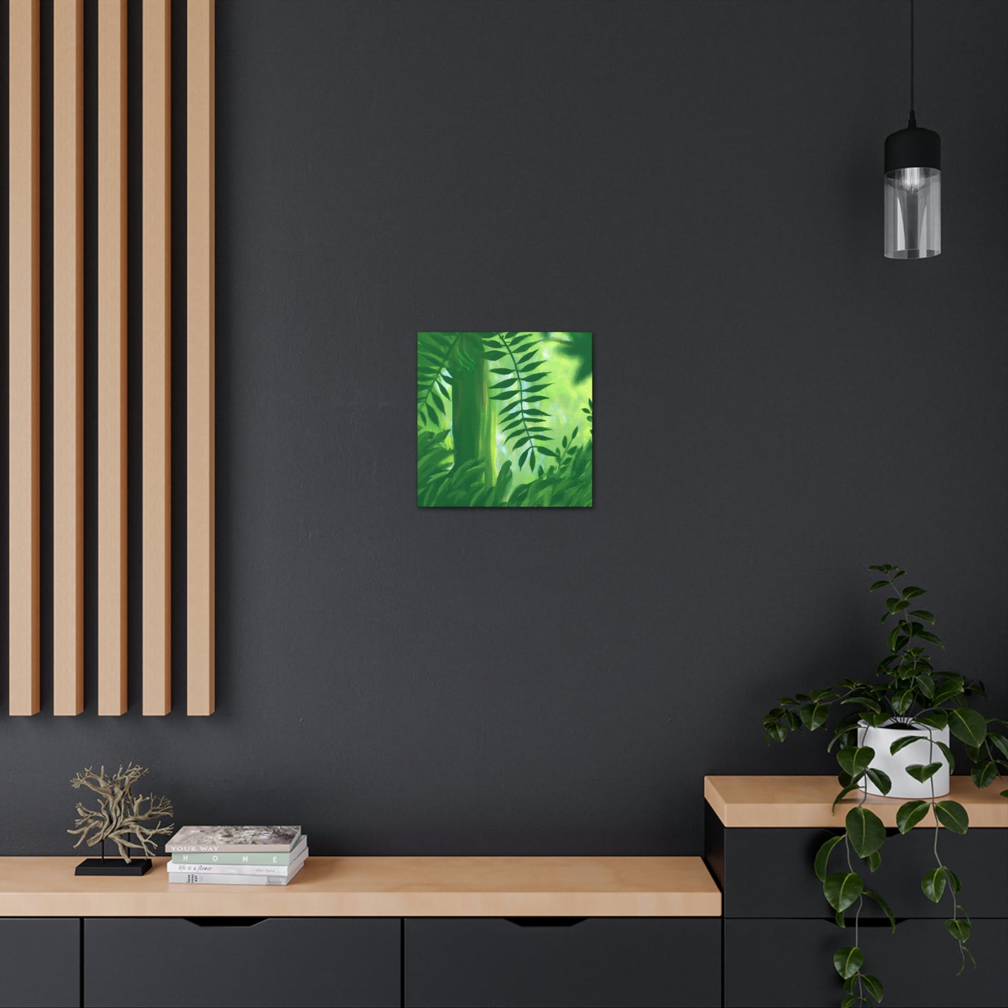 "Leafy Greens Abound" - Canvas