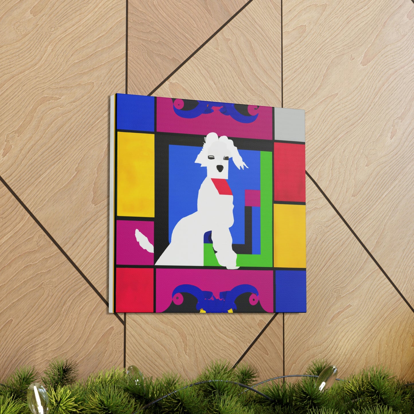 Maltese Puppy Portrait - Canvas