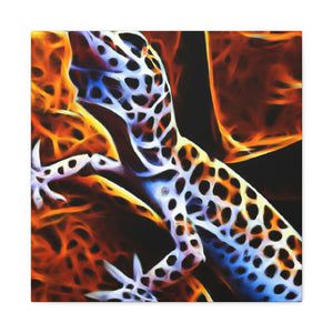 Leopard Gecko Reflection - Canvas