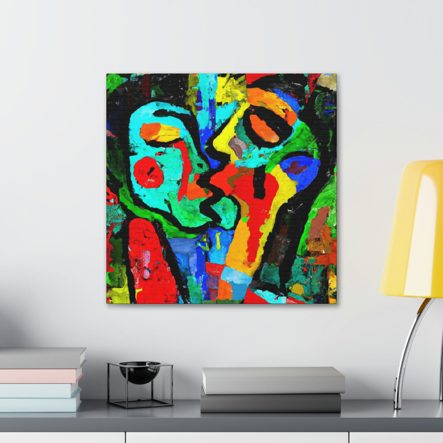 Love's Ardent Embrace - Canvas