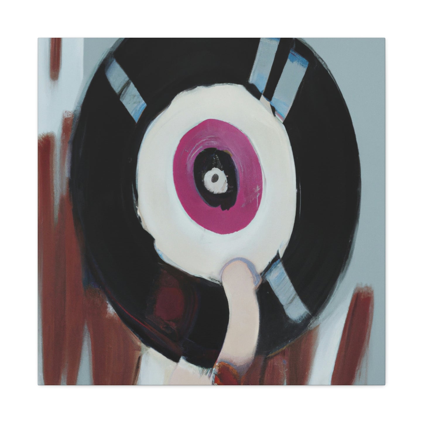 Vinyl Record Symphony. - Canvas