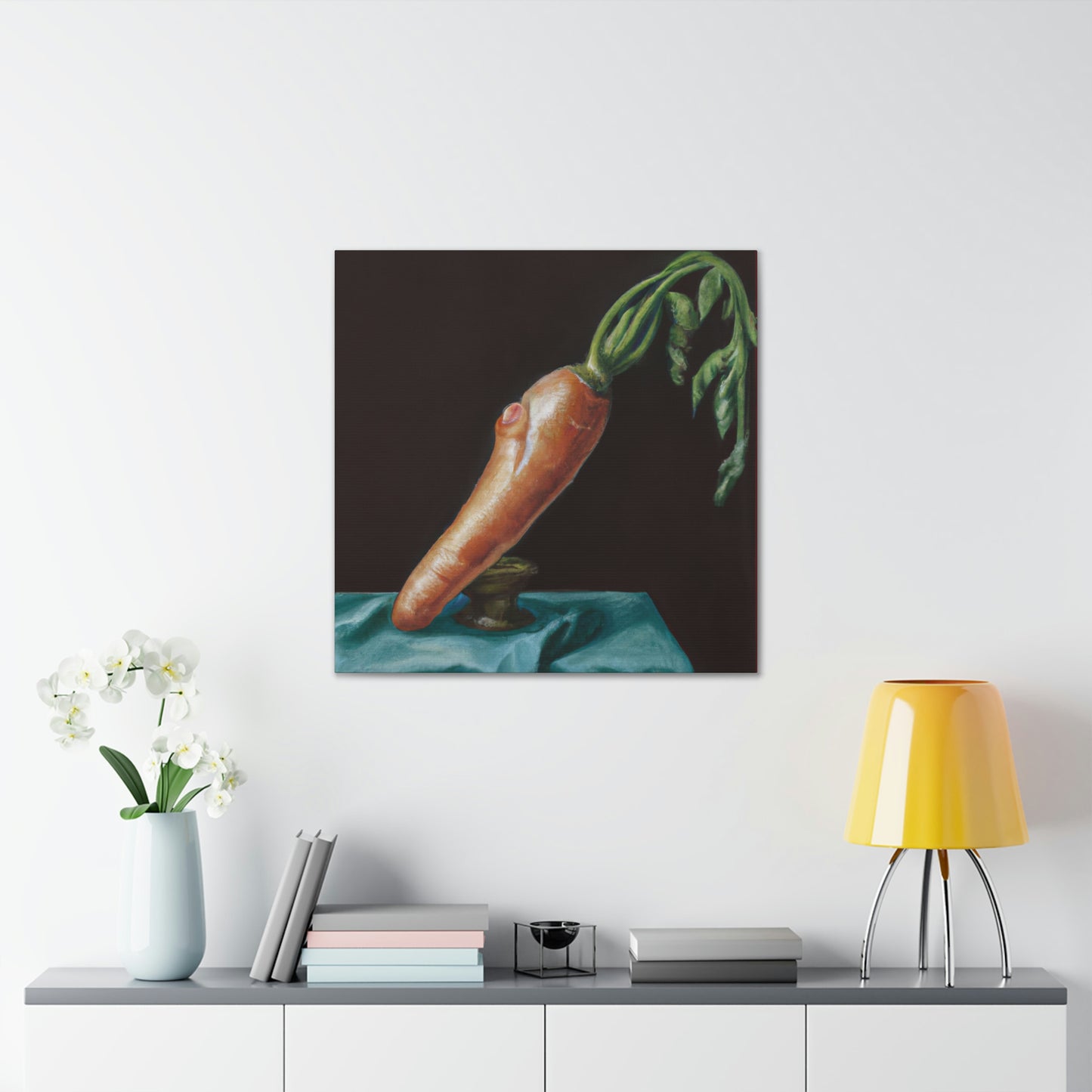 "Carrot Utopia Splendor" - Canvas