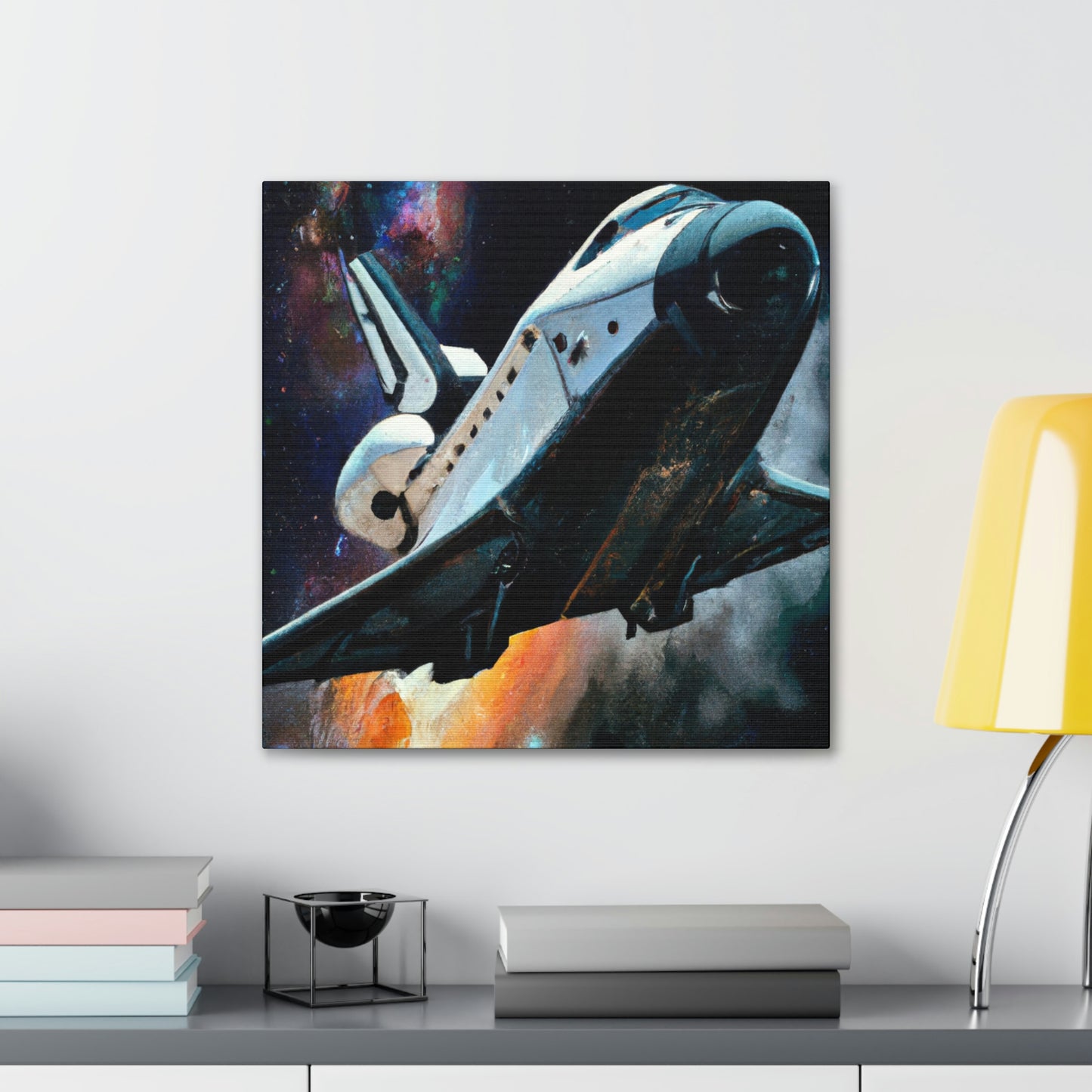 "Space Shuttle Dreaming" - Canvas