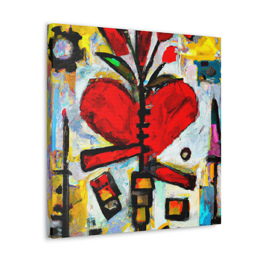 Love Bouquet Embrace - Canvas