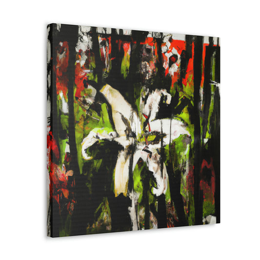 Lily in Expressionism - Canvas