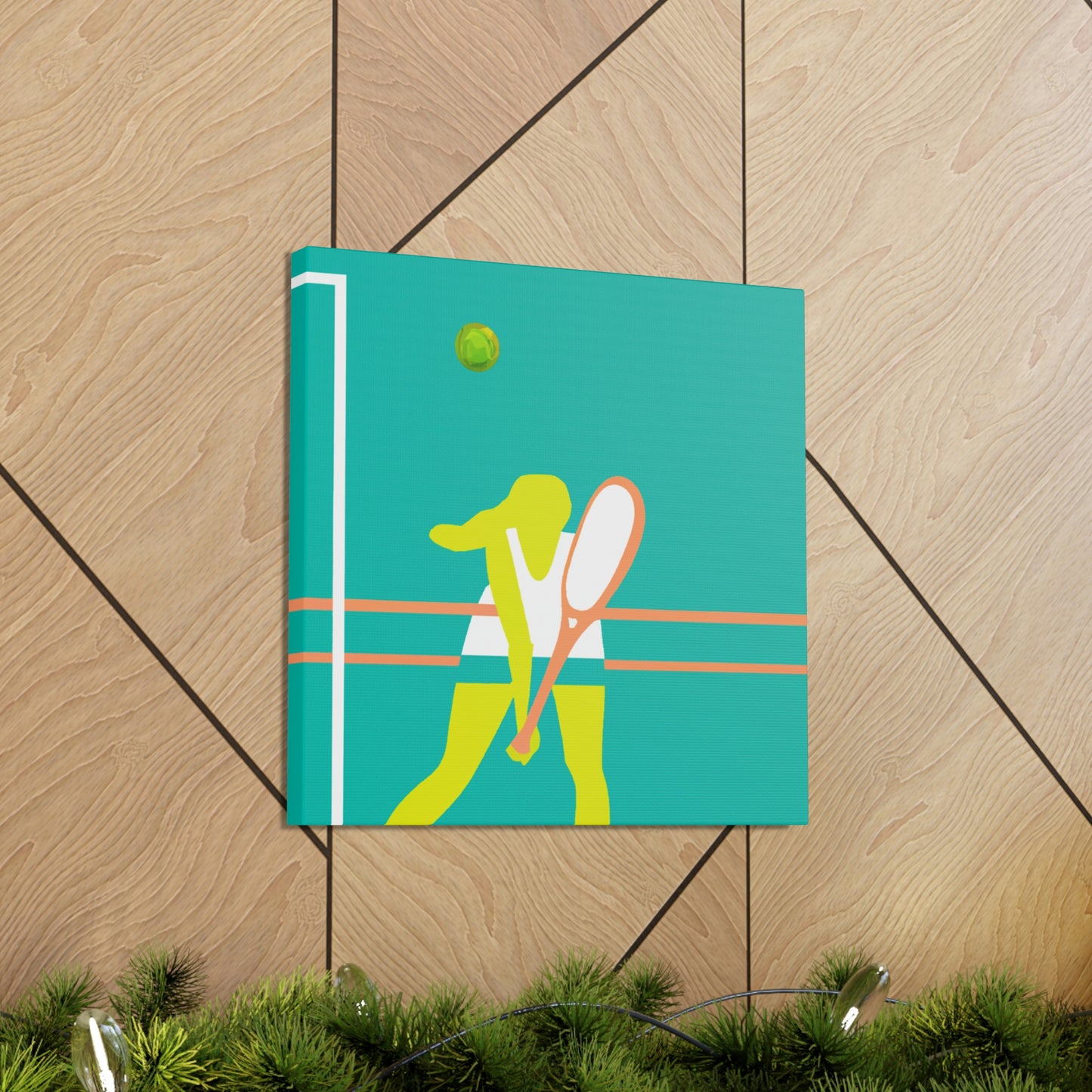 Tennis in Simplicity - Canvas