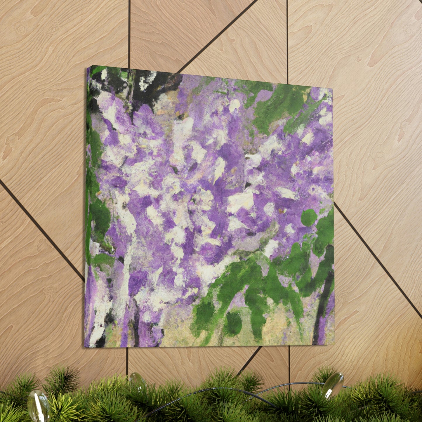 Lilac In Expressionism - Canvas