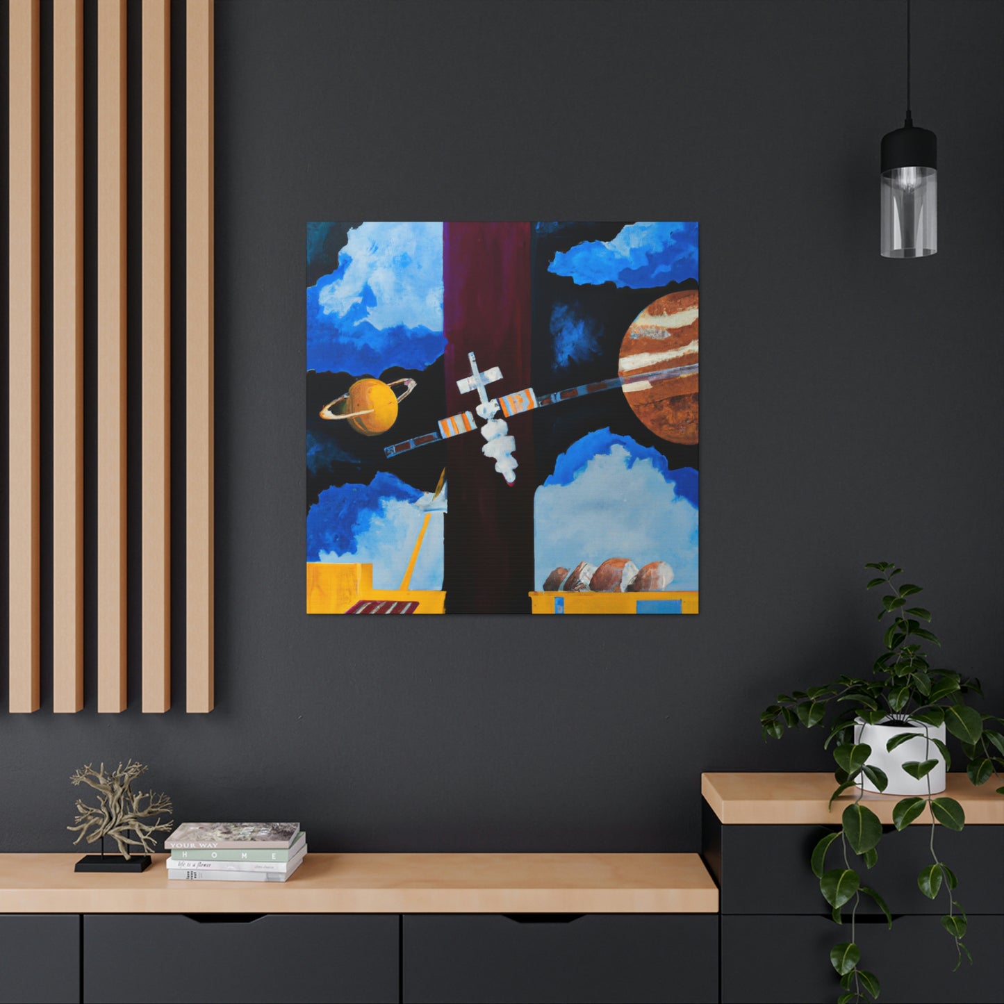 Space Station Eternity - Canvas