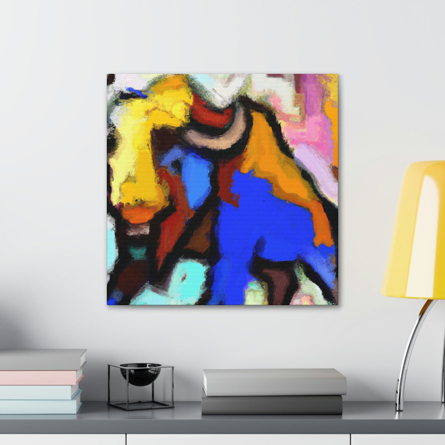 "Bison in the Wild" - Canvas