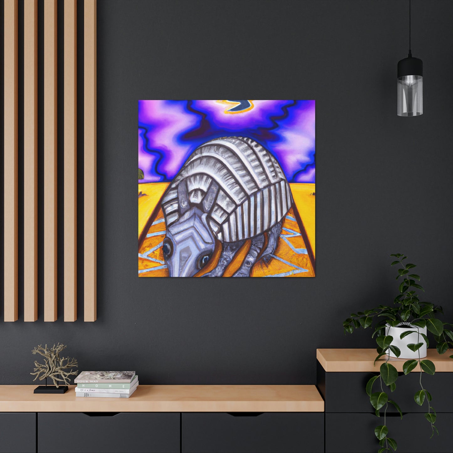 Armadillo in Deco - Canvas