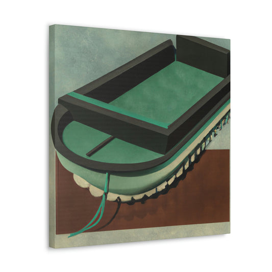 "Pontoon Boat Minimalism" - Canvas