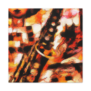 "Clarinet in Expressionism" - Canvas