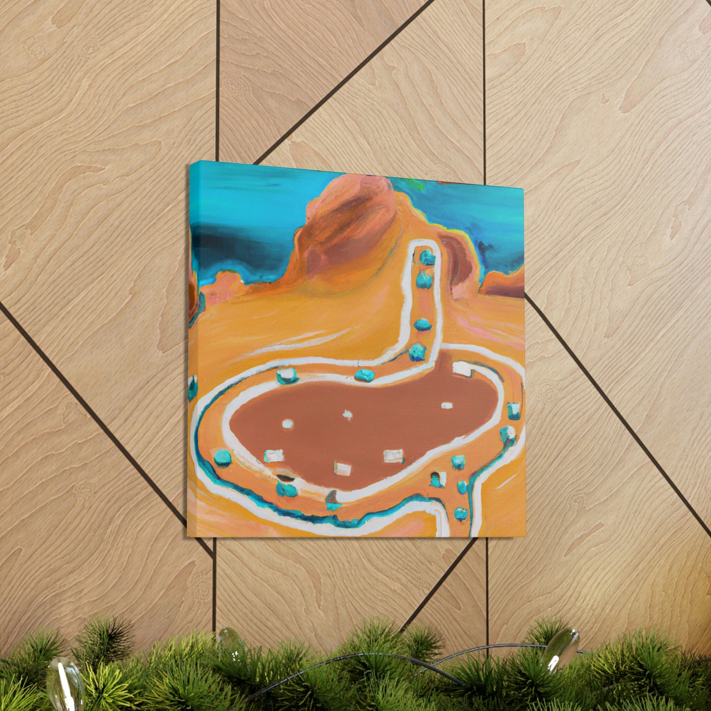 Island Sunrise Splendor - Canvas