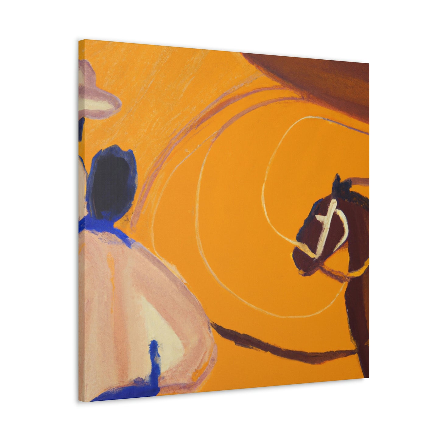 "Lasso in Expressionism" - Canvas