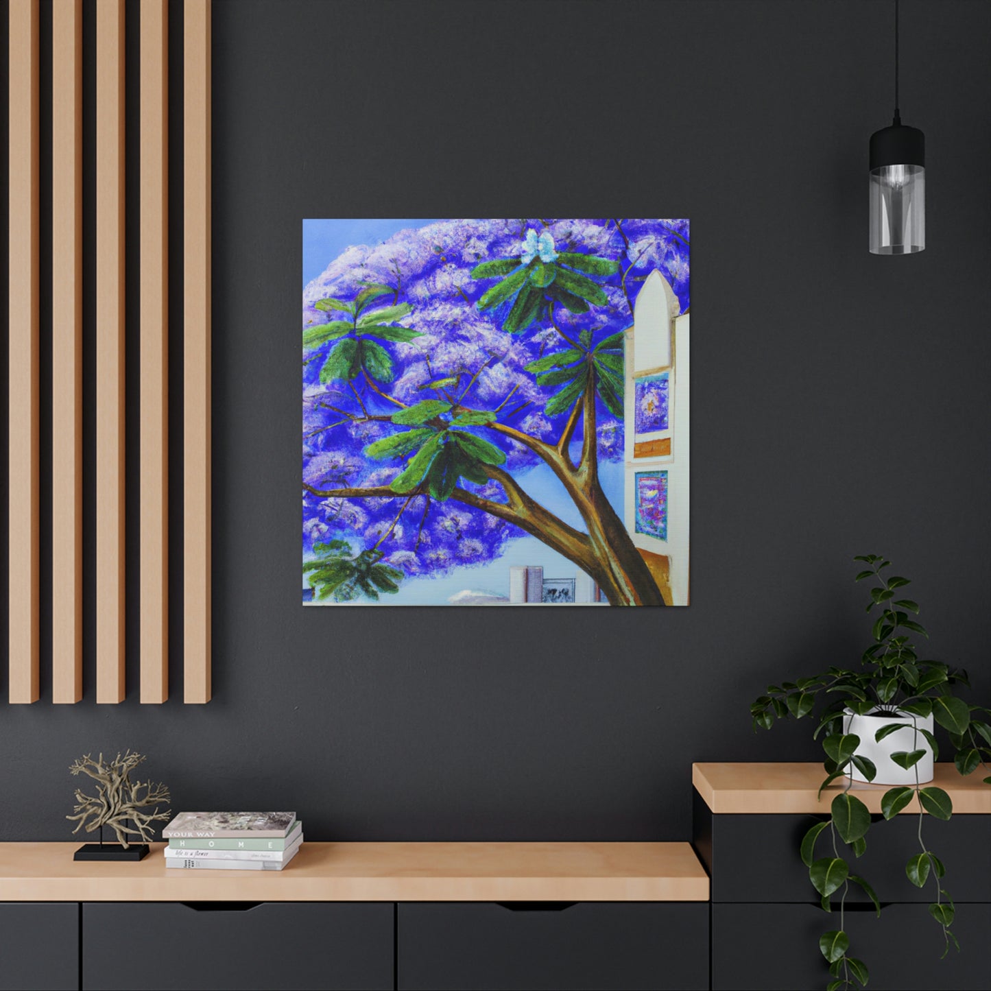 Jacaranda's Bell Jar - Canvas