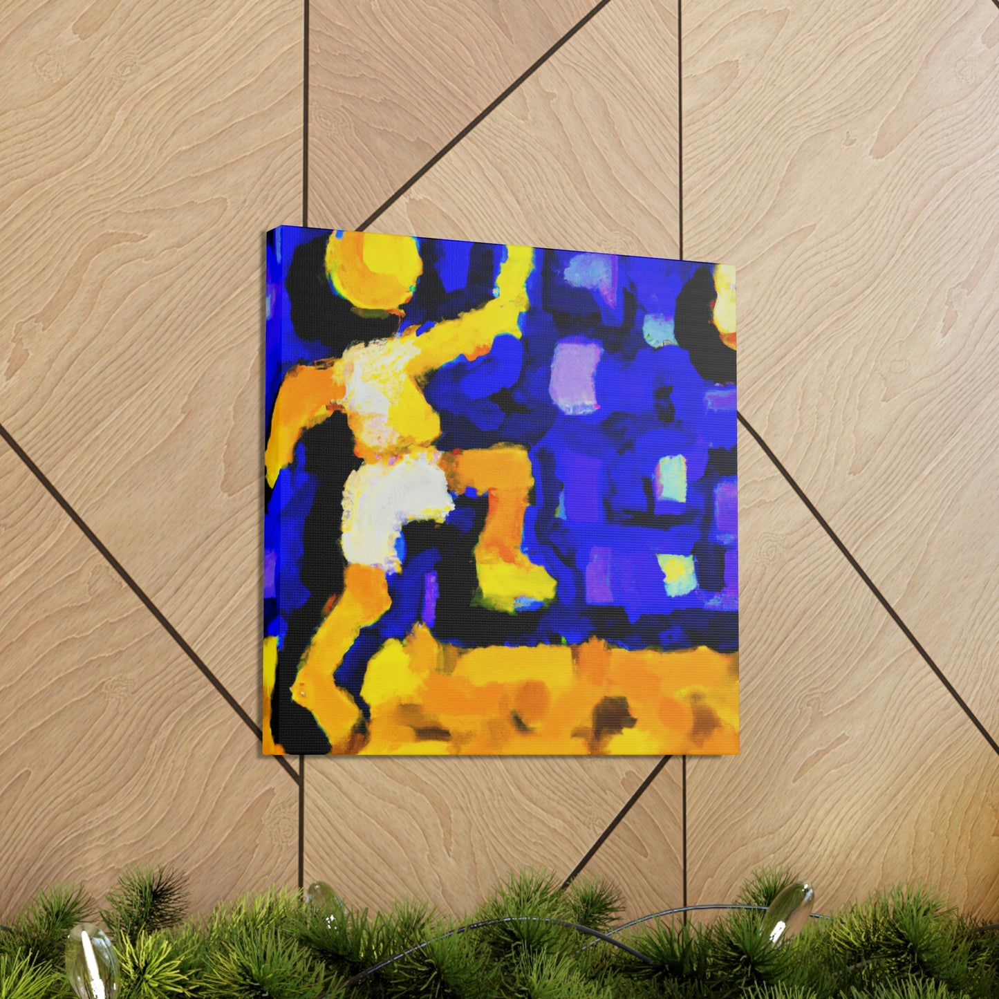 "Soccer in the Abstract" - Canvas